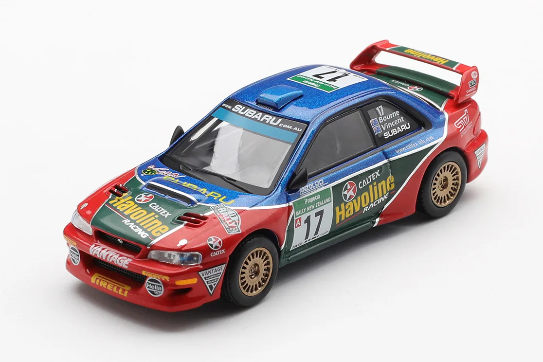 1/64 スバル インプレッサ WRC98 ラリー・ニュージーランド 2000 #17 MGT01211-L (左ハンドル) - 画像 (2)