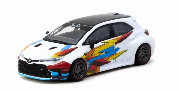 1/64 トヨタ GR カローラ ワイドボディ ホワイト T64G-063-WH - 画像 (2)