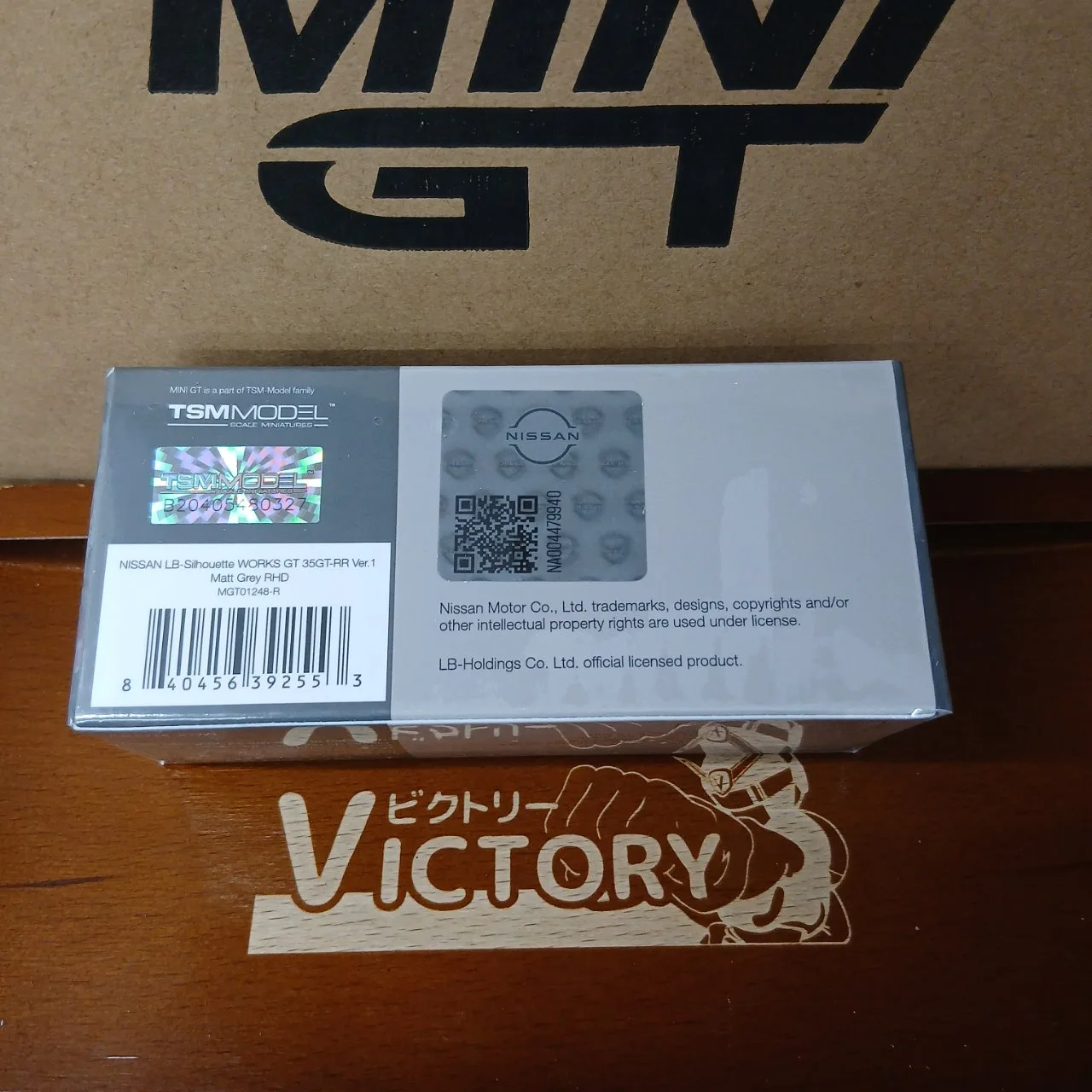 1/64 LB-Silhouette WORKS GT Nissan 35GT-RR バージョン1 マットグレー (左ハンドル) MGT01248-L - 画像 (6)