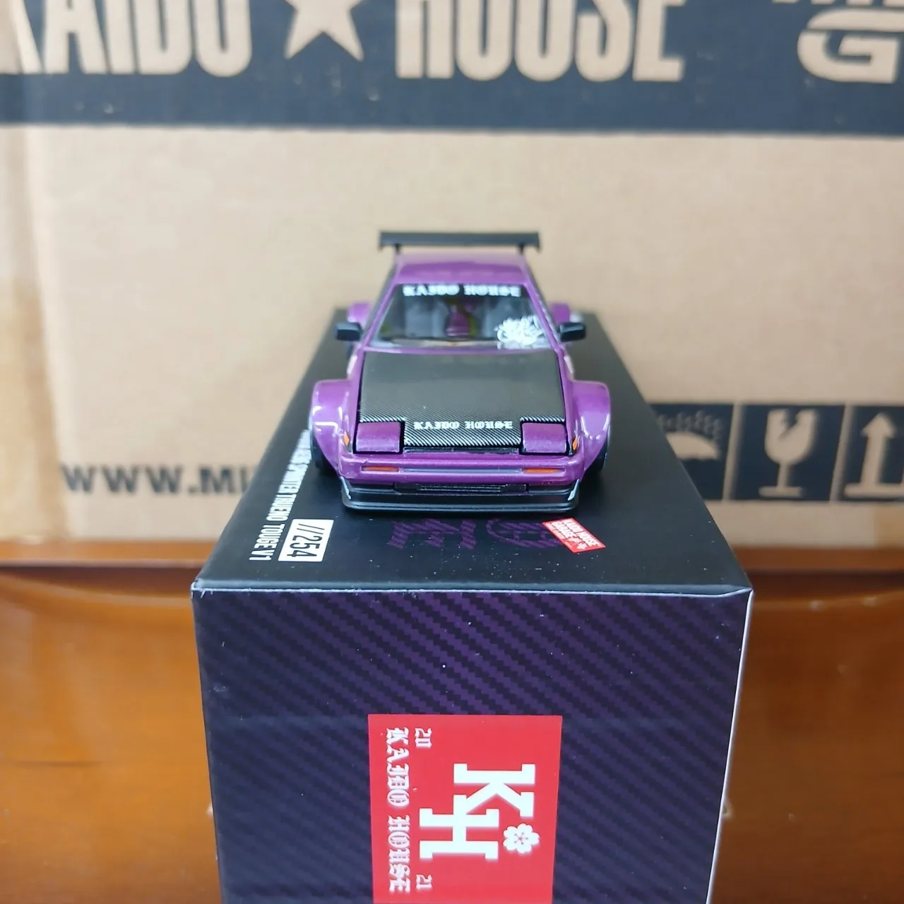 1/64 トヨタ AE86 スプリンタートレノ Kaido TOUGE V1（右ハンドル） KHMG254 - 画像 (2)