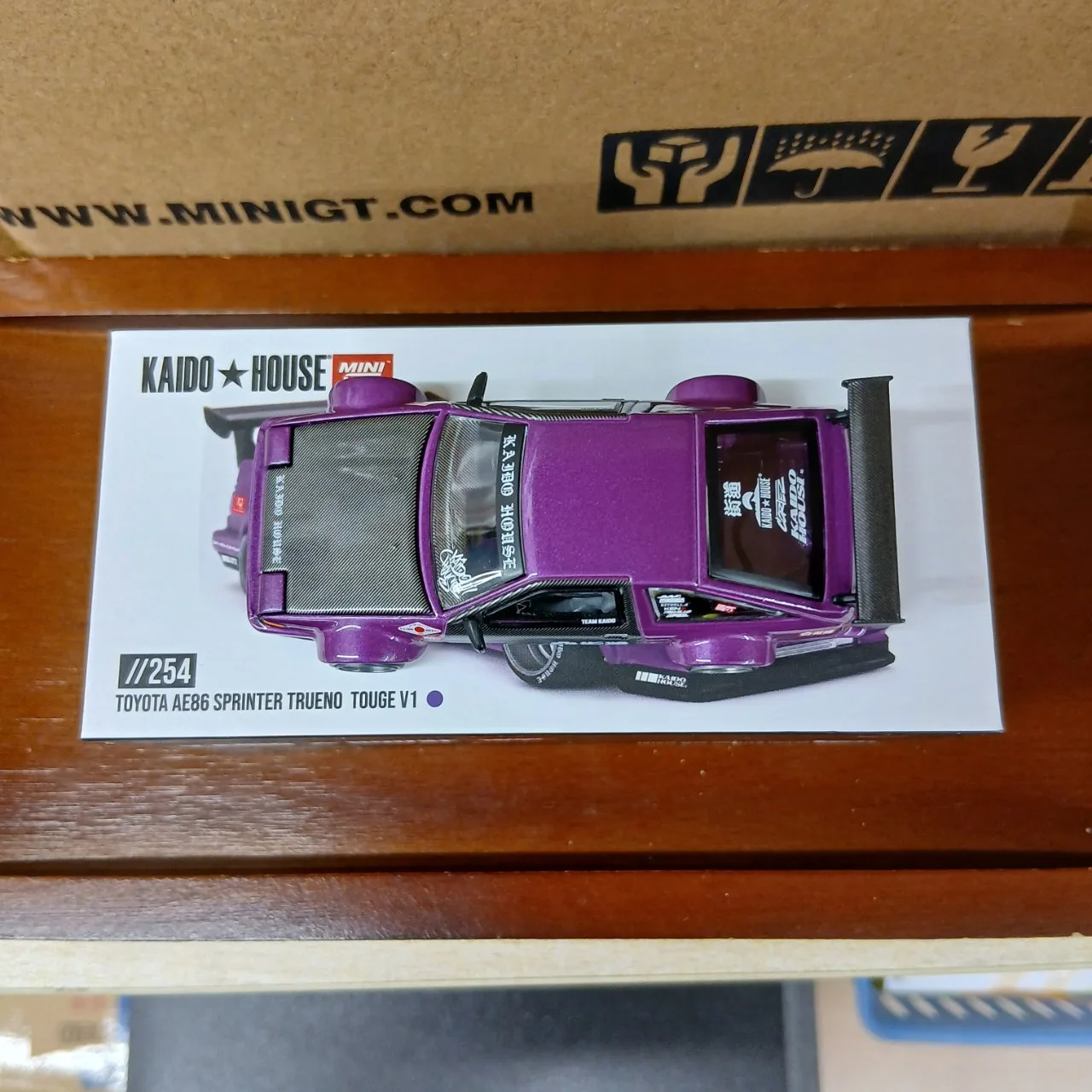 1/64 トヨタ AE86 スプリンタートレノ Kaido TOUGE V1（右ハンドル） KHMG254 - 画像 (5)