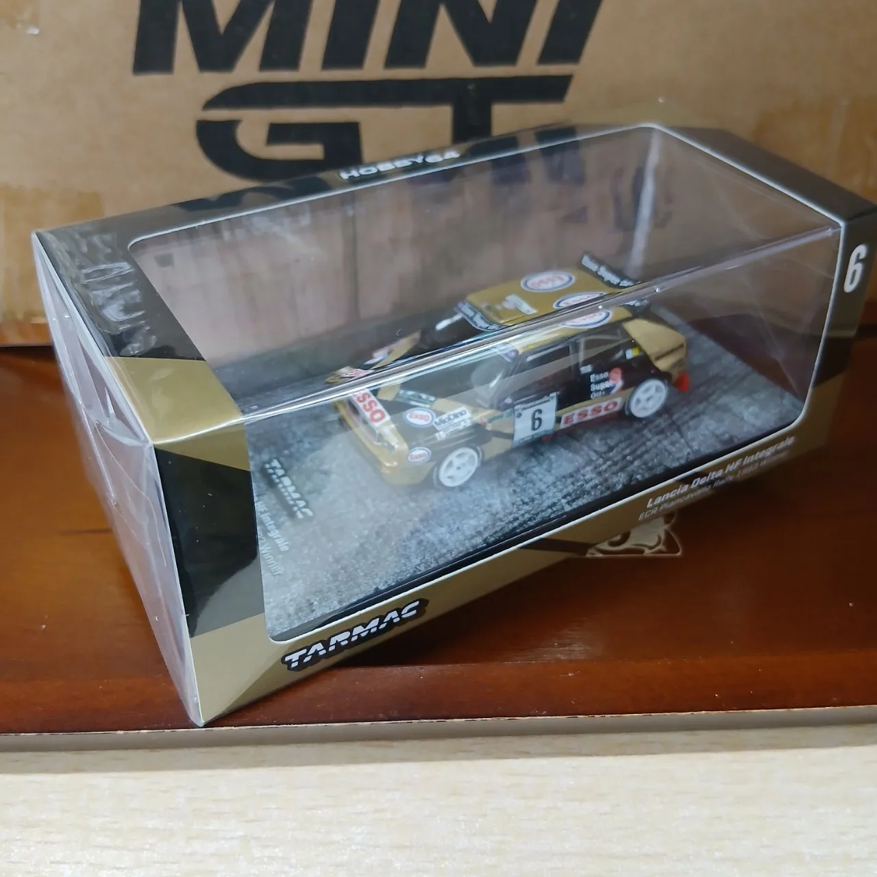 1/64 ランチア デルタ HF インテグラーレ 1993 ECR ピアンカヴァッロ ラリー 優勝 #6 P.ロンギ/M.イメリート T64-049-93PIR06