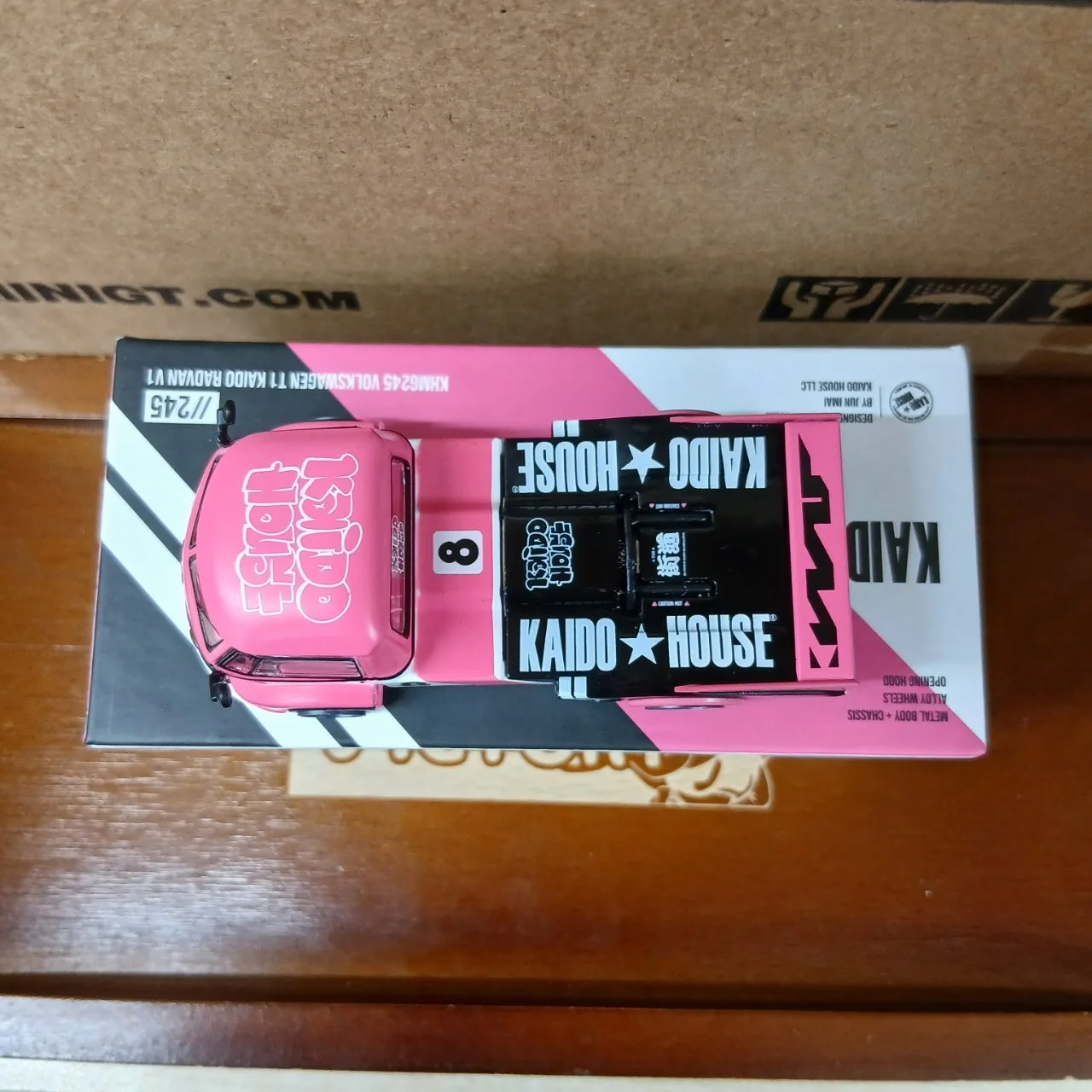 1/64 フォルクスワーゲン T1 KAIDO RADVAN V1(左ハンドル) KHMG245 - 画像 (5)